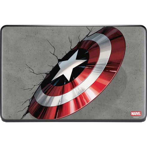Marvel Captain America Shield Break Google Pixelbook Go Skin